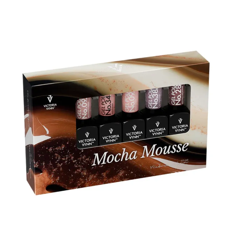 Victoria Vynn Pure Gel Polish 5-pack Mocha Mousse